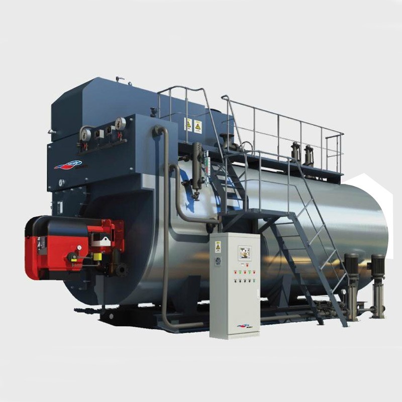 Кондензационен парен котел, работещ с течен газ